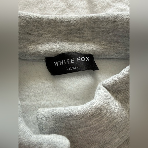 White Fox Caught Up With You Zip Front Sweater - Picture 7 of 11